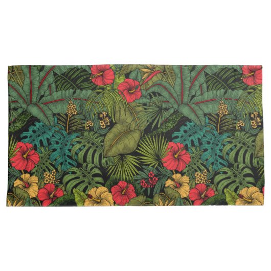 熱帯庭園 枕カバー (正面右)