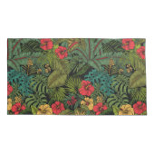 熱帯庭園 枕カバー (裏面-左)