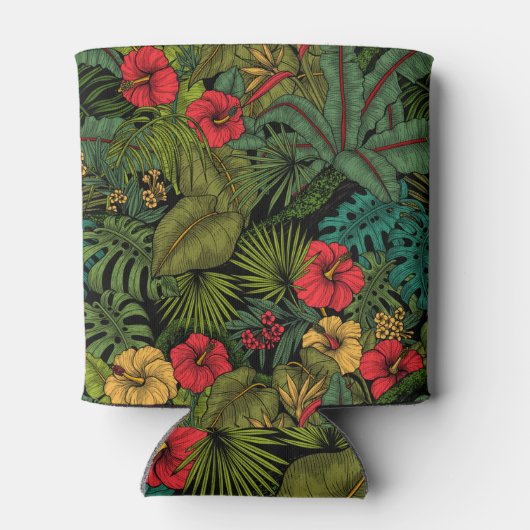 熱帯庭園 缶クーラー (裏面)