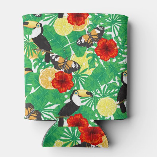 熱帯庭園 缶クーラー (裏面)