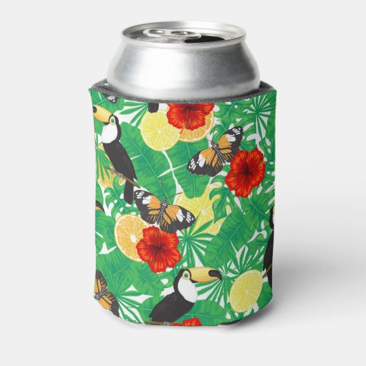 熱帯庭園 缶クーラー (缶裏面)