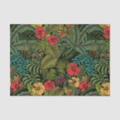 熱帯庭園 薄葉紙 (正面)