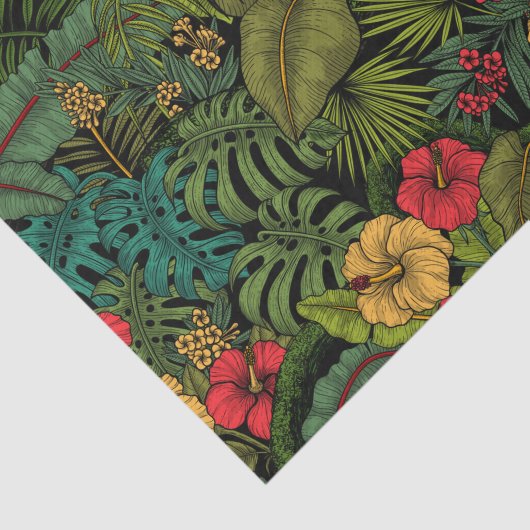 熱帯庭園 薄葉紙 (詳細)