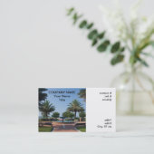 熱帯庭 名刺 (スタンド正面)