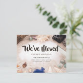 熱帯引っ越しましたビーチシーシェルニューアドレス 案内ポストカード (スタンド正面)