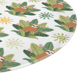 熱帯怠惰パターン カッティングボード (角)