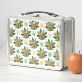 熱帯怠惰パターン メタルランチボックス (インサイチュ)