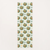 熱帯怠惰パターン ヨガマット (正面)