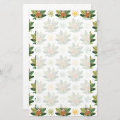 熱帯怠惰パターン 便箋 (正面/裏面)