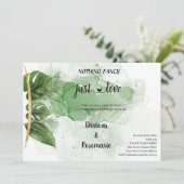 熱帯性のパームファンシーは単なる愛の駆け落ち 招待状 (スタンド正面)