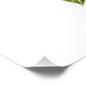 熱帯性のパーム・バナナの木とエキゾチック離れな。 ポスター (コーナー)