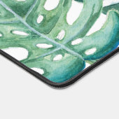 熱帯性のヤシの葉が緑にかわいい デスクマット (コーナー)