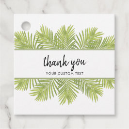 熱帯性のヤシ結婚の木 フェイバータグ