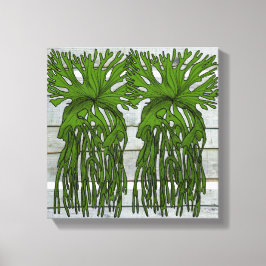 熱帯性のヨモシダ キャンバスプリント