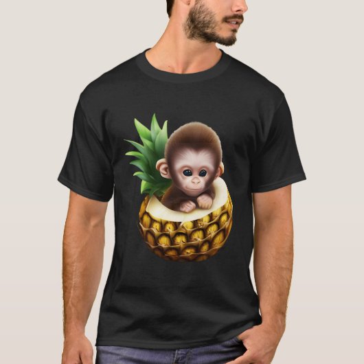 熱帯性エアップルモンキー Tシャツ (正面)