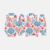 熱帯性サンゴとヒトデの模様 フェイバーボックス (折り畳みなし)