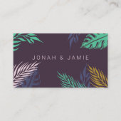 熱帯性チケット(Stag、Doe Jack、Jill) 名刺 (正面)