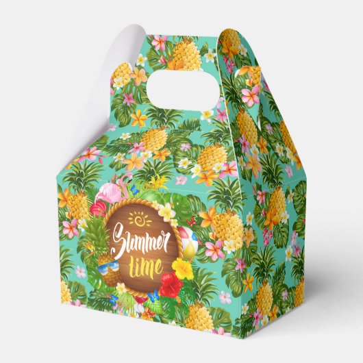 熱帯性パイナップルの人気ボックス フェイバーボックス (正面サイド)