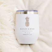 熱帯性パイナップルの行先の結婚式の好意