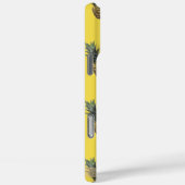 熱帯性パイナップルパタパーソナライズされたーン Case-Mate iPhoneケース (裏面 / 右)