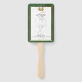 熱帯性パイナップル結婚の収集計画 ハンドファン (裏面)