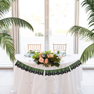 熱帯性パームナイトスカイが永遠に始まる バンティングフラッグ