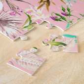 熱帯性ヒョウ柄フローラハワイアン ジグソーパズル (側面)