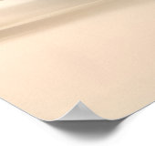 熱帯性ビーチ(手のひら) ポスター (角)