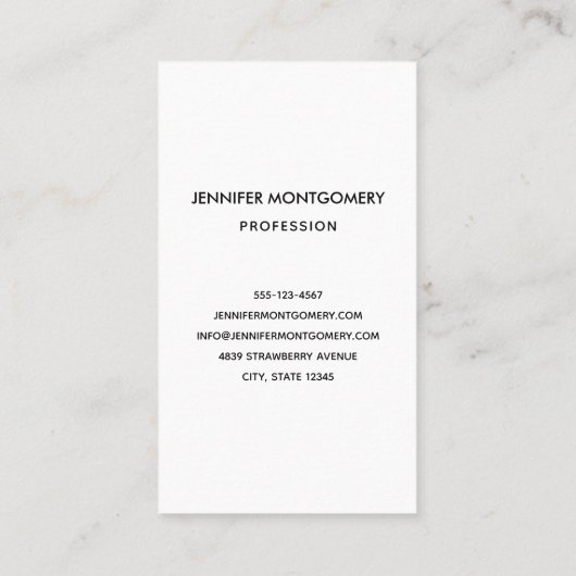 熱帯性ビーチ（風が吹くヤシの木あり） 名刺 (裏面)