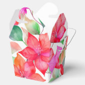 熱帯性ブーゲンビリア模様の愛用箱 フェイバーボックス (オープン)