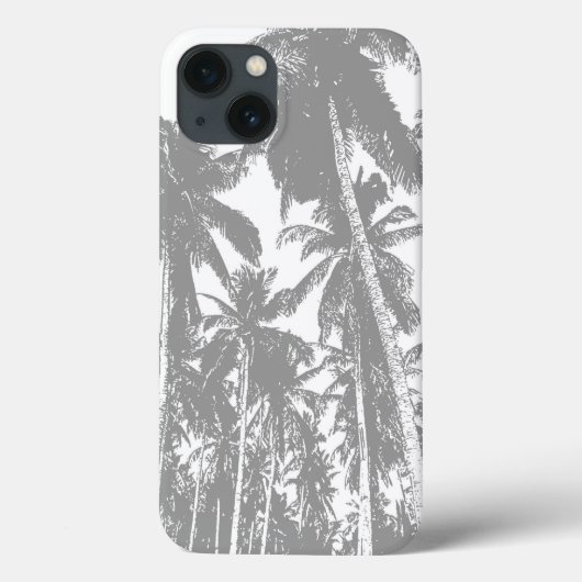 熱帯性ヤシの木の模様の携帯電話ケース Case-Mate iPhoneケース (裏面)