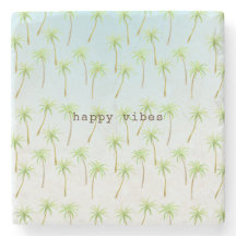 熱帯性ヤシの木の水色