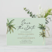 熱帯性ヤシの木の目的地のウェディング救ザD セーブザデート (スタンド正面)