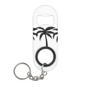 熱帯性ヤシの木 キーホルダー栓抜き (正面)
