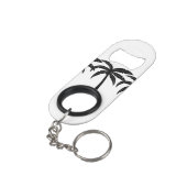 熱帯性ヤシの木 キーホルダー栓抜き (裏面アングル)