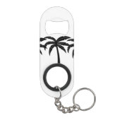 熱帯性ヤシの木 キーホルダー栓抜き (裏面)