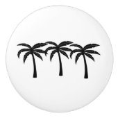 熱帯性ヤシの木 セラミックノブ (正面)