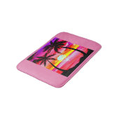 熱帯性ヤシの木 バスマット (アングル)