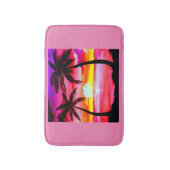 熱帯性ヤシの木 バスマット (正面縦)