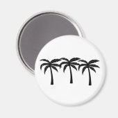 熱帯性ヤシの木 マグネット (正面/裏面)