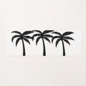 熱帯性ヤシの木 ヨガマット (正面(横))