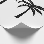 熱帯性ヤシの木 ラッピングペーパー (角)