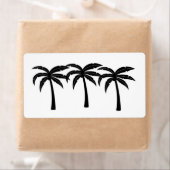 熱帯性ヤシの木 ラベル (インサイチュ)