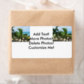 熱帯性ヤシの木 ラベル (インサイチュ)