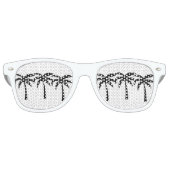熱帯性ヤシの木 レトロサングラス (正面)