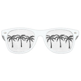 熱帯性ヤシの木 レトロサングラス