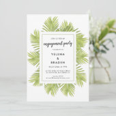 熱帯性ヤシの木 招待状 (スタンド正面)