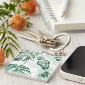 熱帯性ヤシの葉 キーホルダー (正面右)