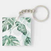 熱帯性ヤシの葉 キーホルダー (裏面)