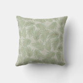 熱帯性ヤシの葉 クッション (裏面)